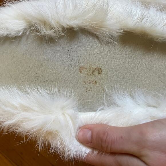 50s-60s Holiday Robe and Slipper Set - Picture 10 of 11